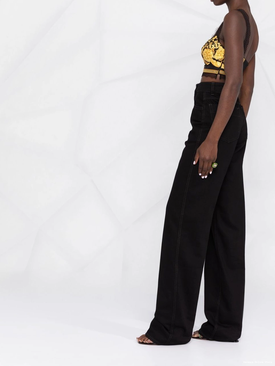 Affordable Versace Women top baroque-print 0427